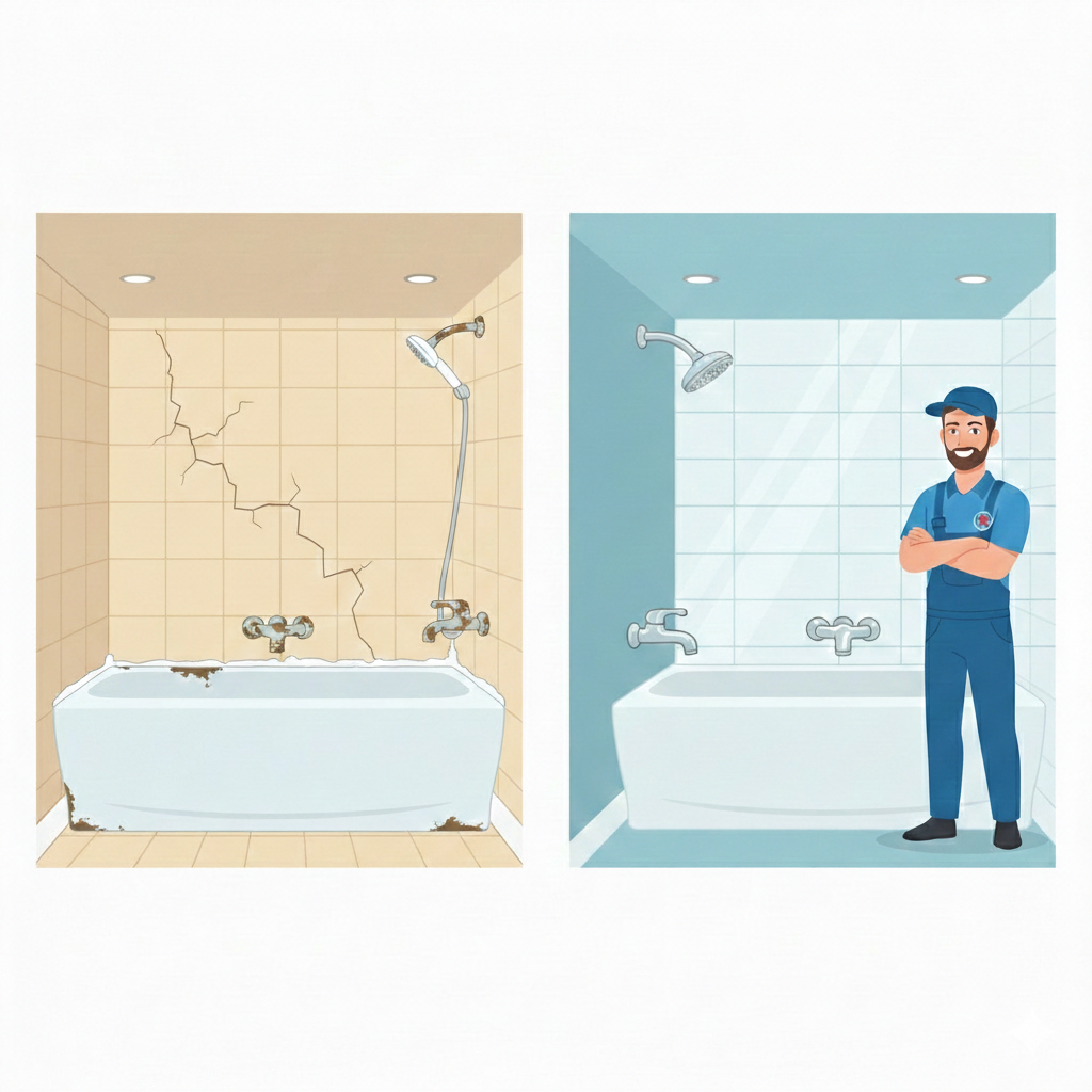 Rafraîchissement salle de bain